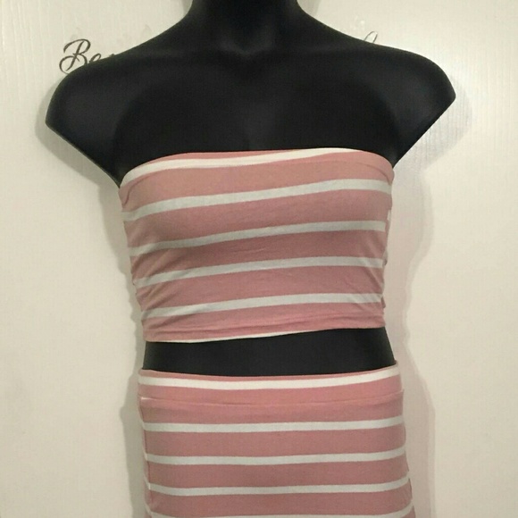 Striped skirt 2 PC Set - Picture 5 of 7
